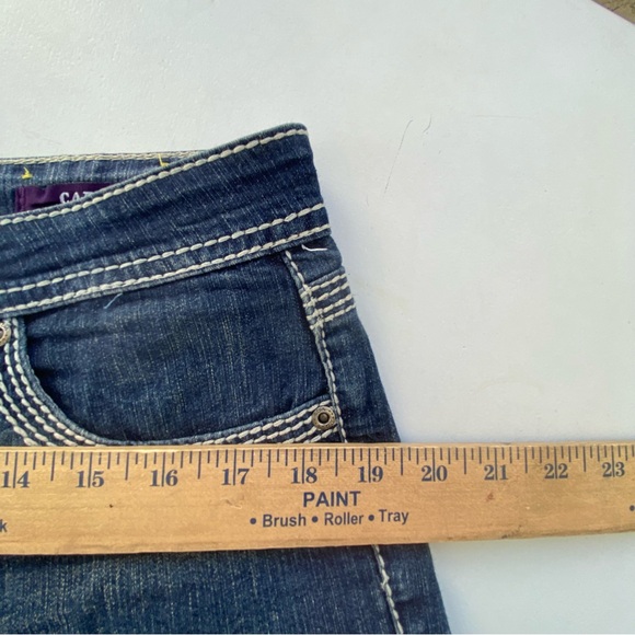 VGS Capris size 10 Embroidered Pockets - Picture 6 of 10